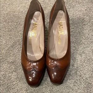 Bally Women's Brown Leather Shoes